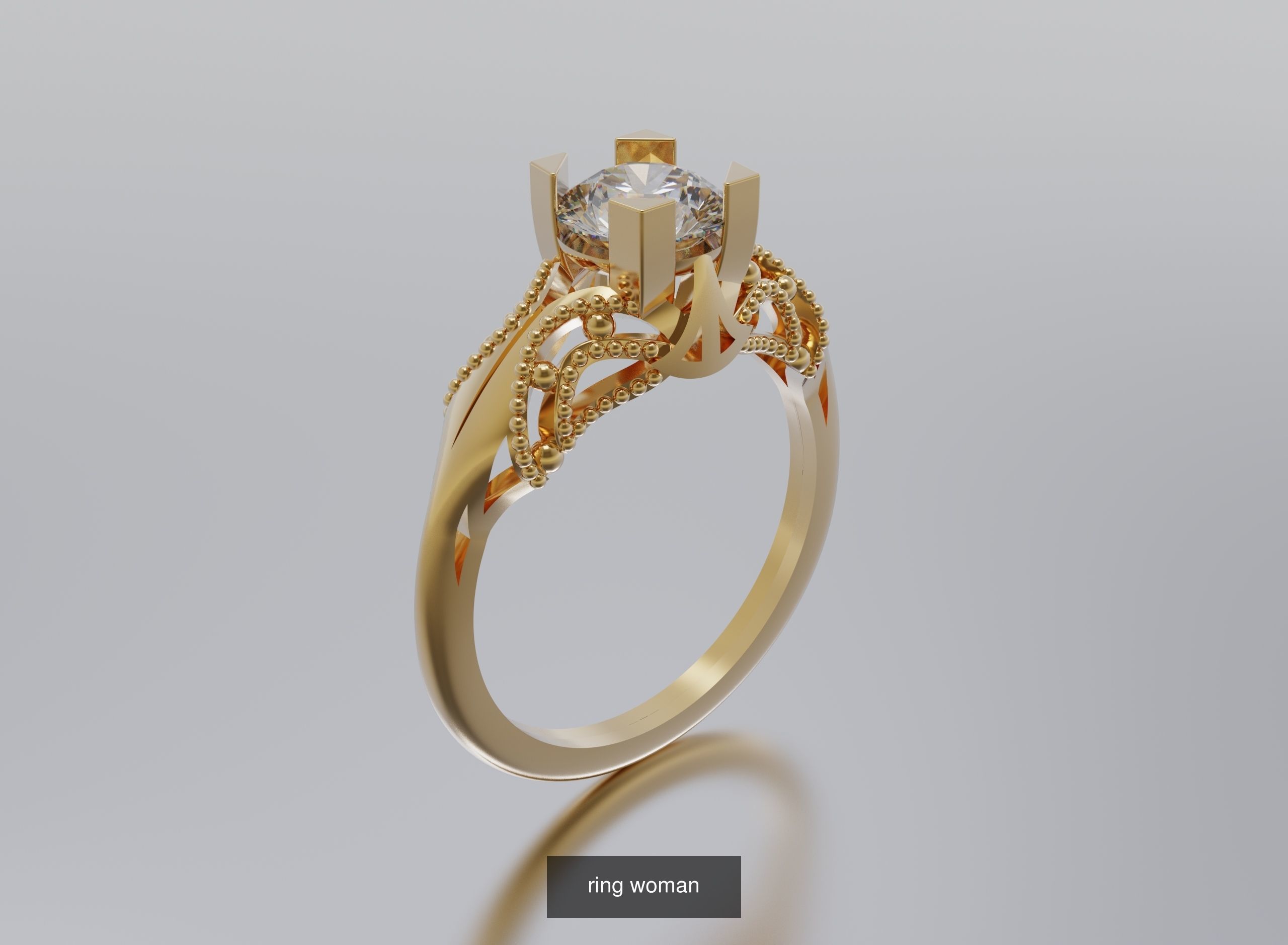 rings and pendants 3D Model Collection_64