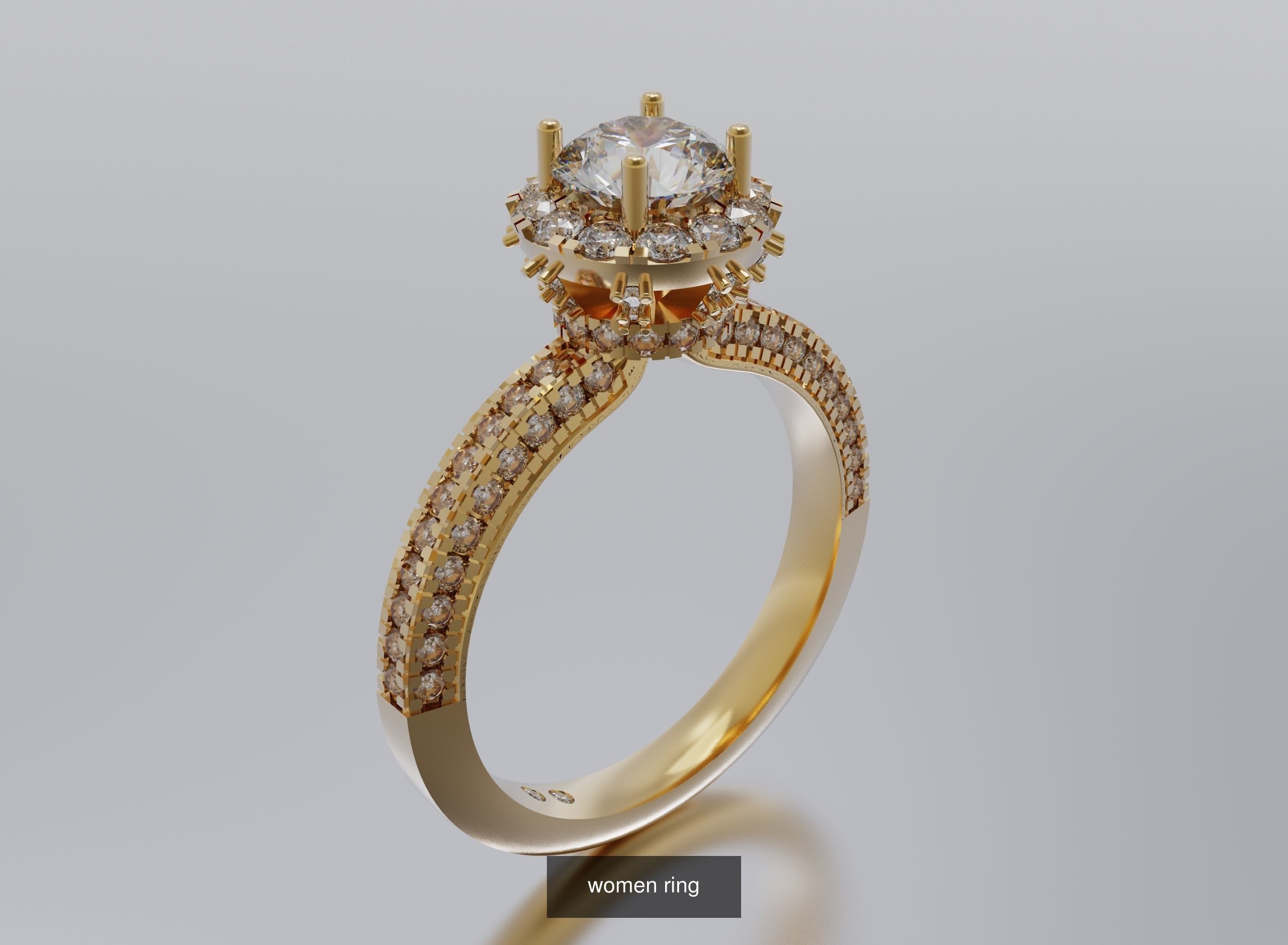 rings and pendants 3D Model Collection_112