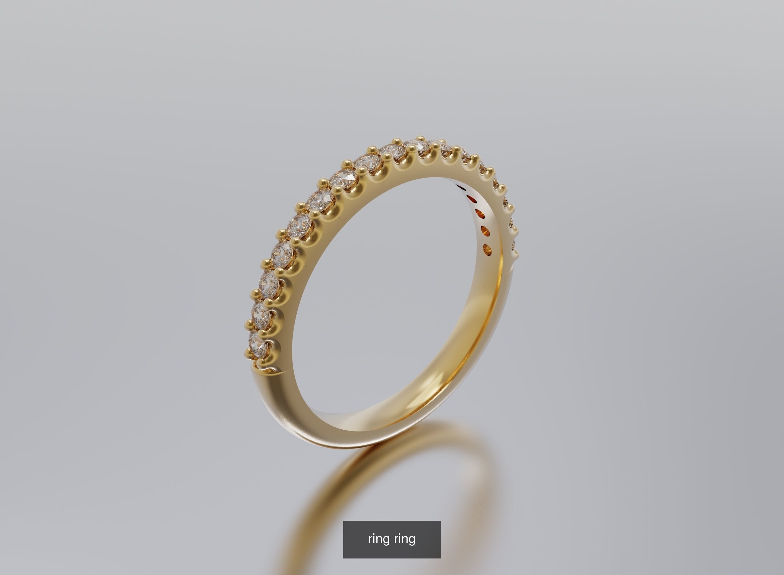 rings and pendants 3D Model Collection_28