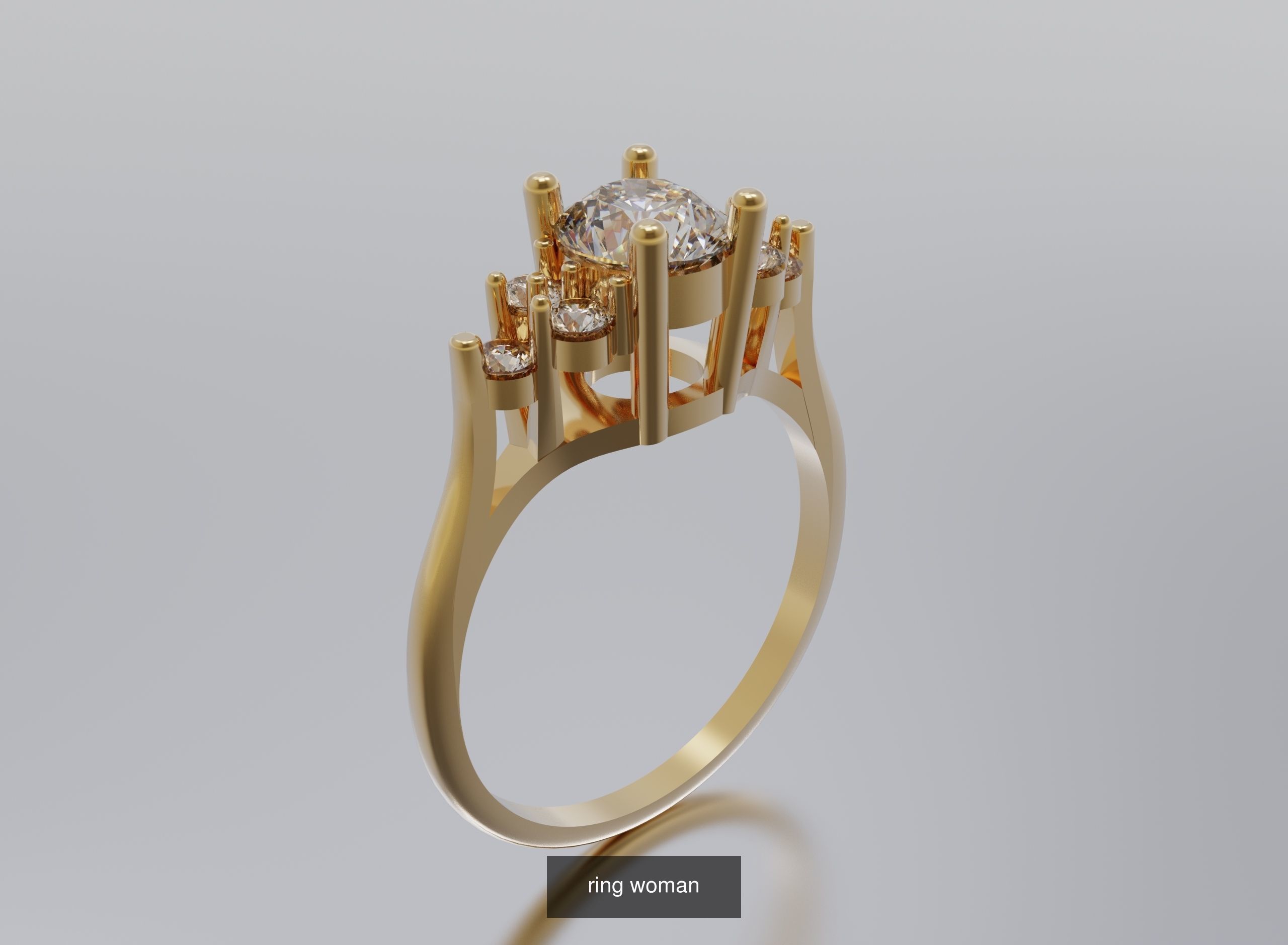 rings and pendants 3D Model Collection_62