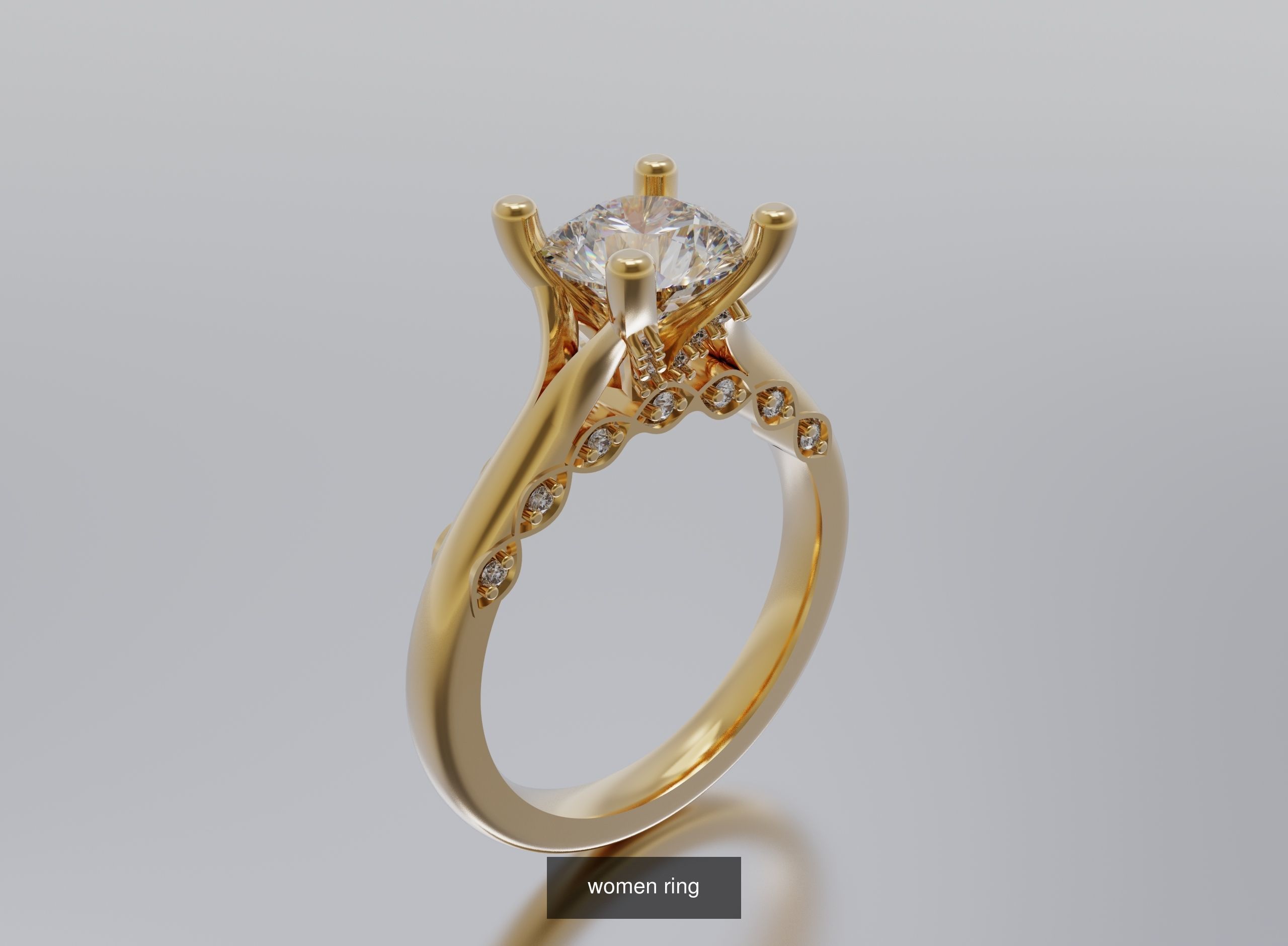 rings and pendants 3D Model Collection_114