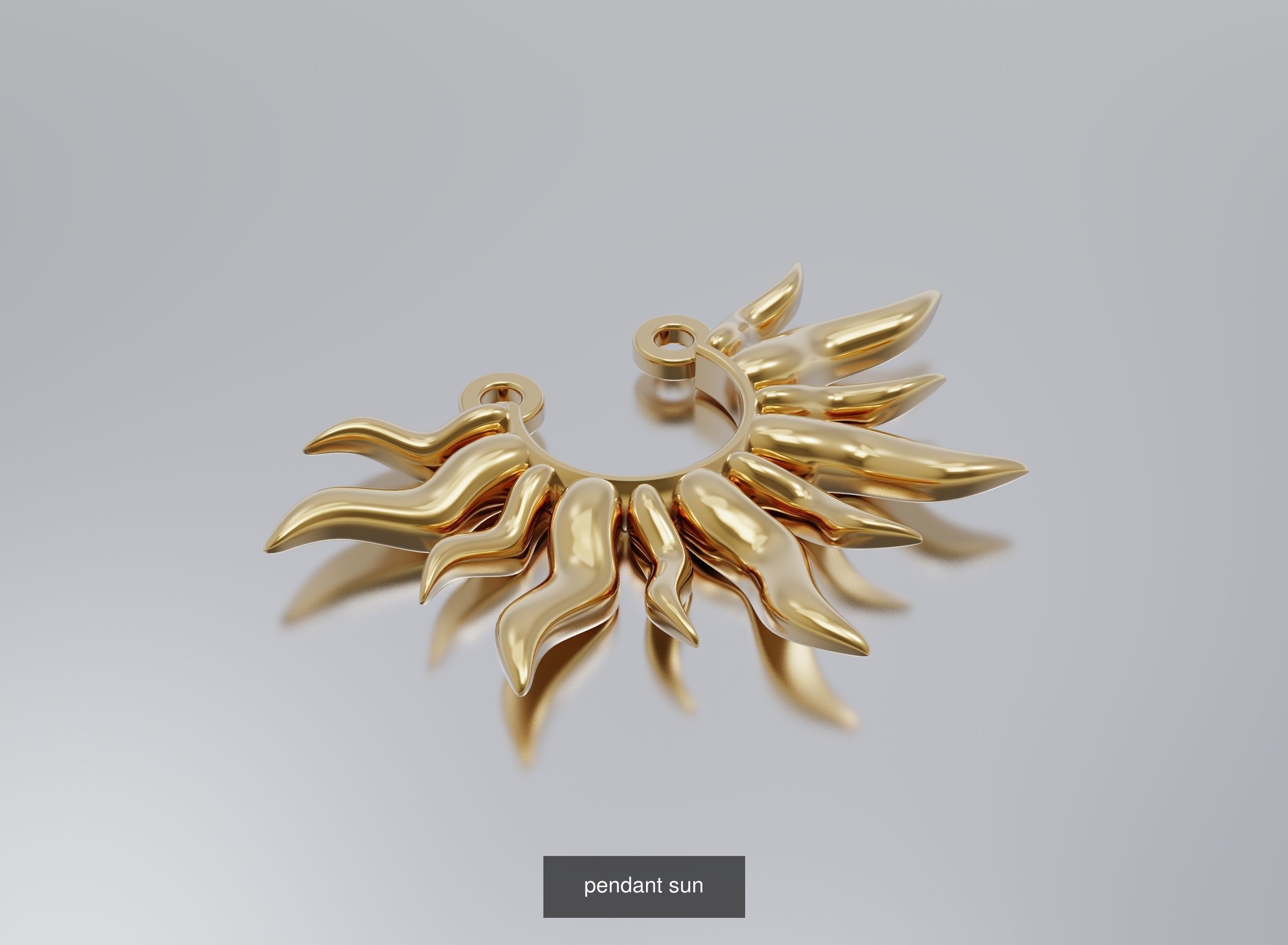 rings and pendants 3D Model Collection_96