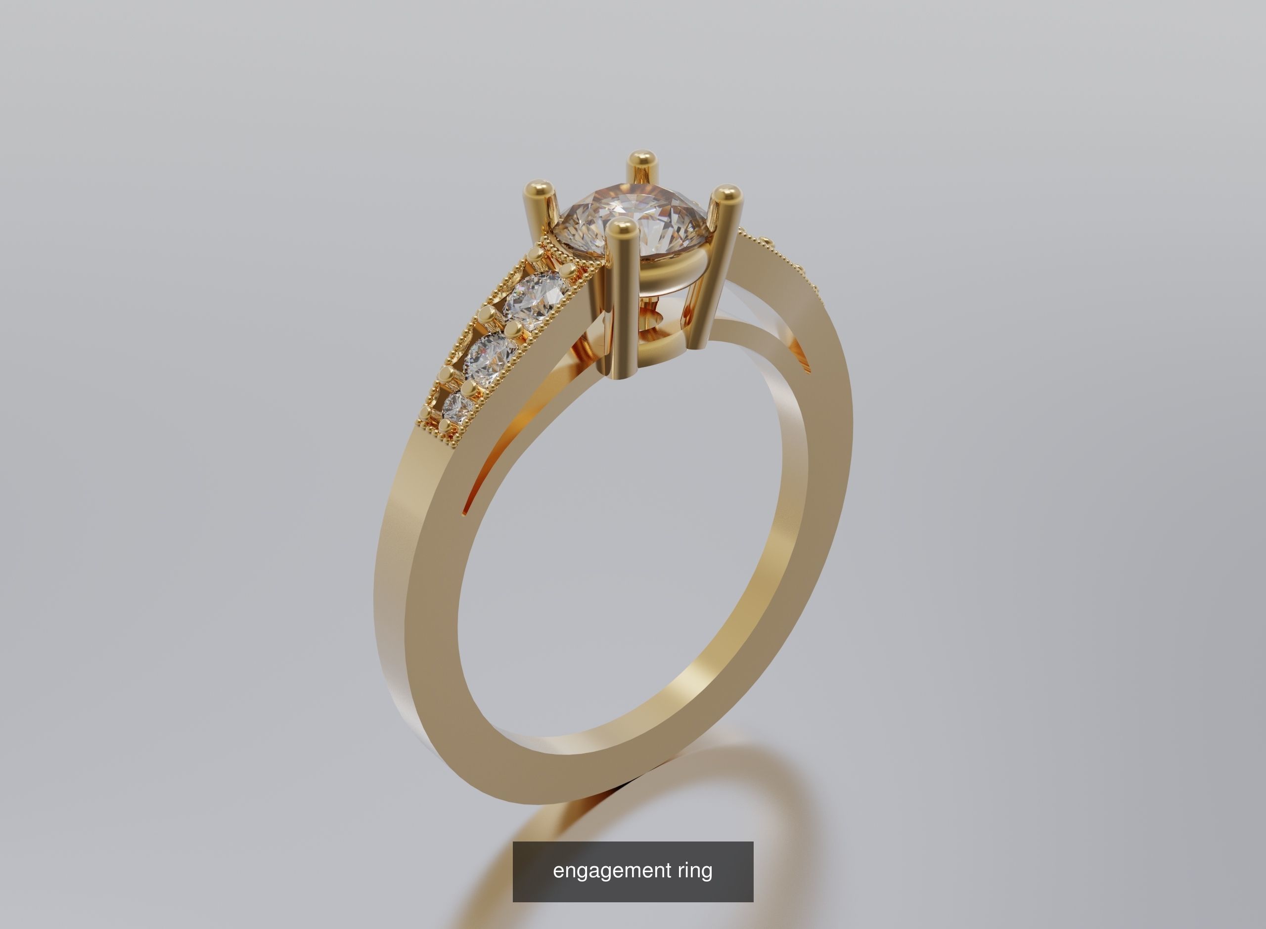 rings and pendants 3D Model Collection_80