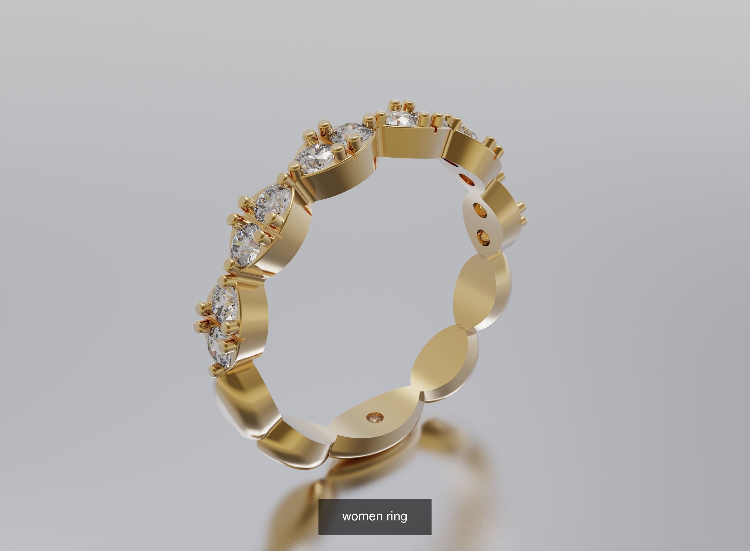 rings and pendants 3D Model Collection_84