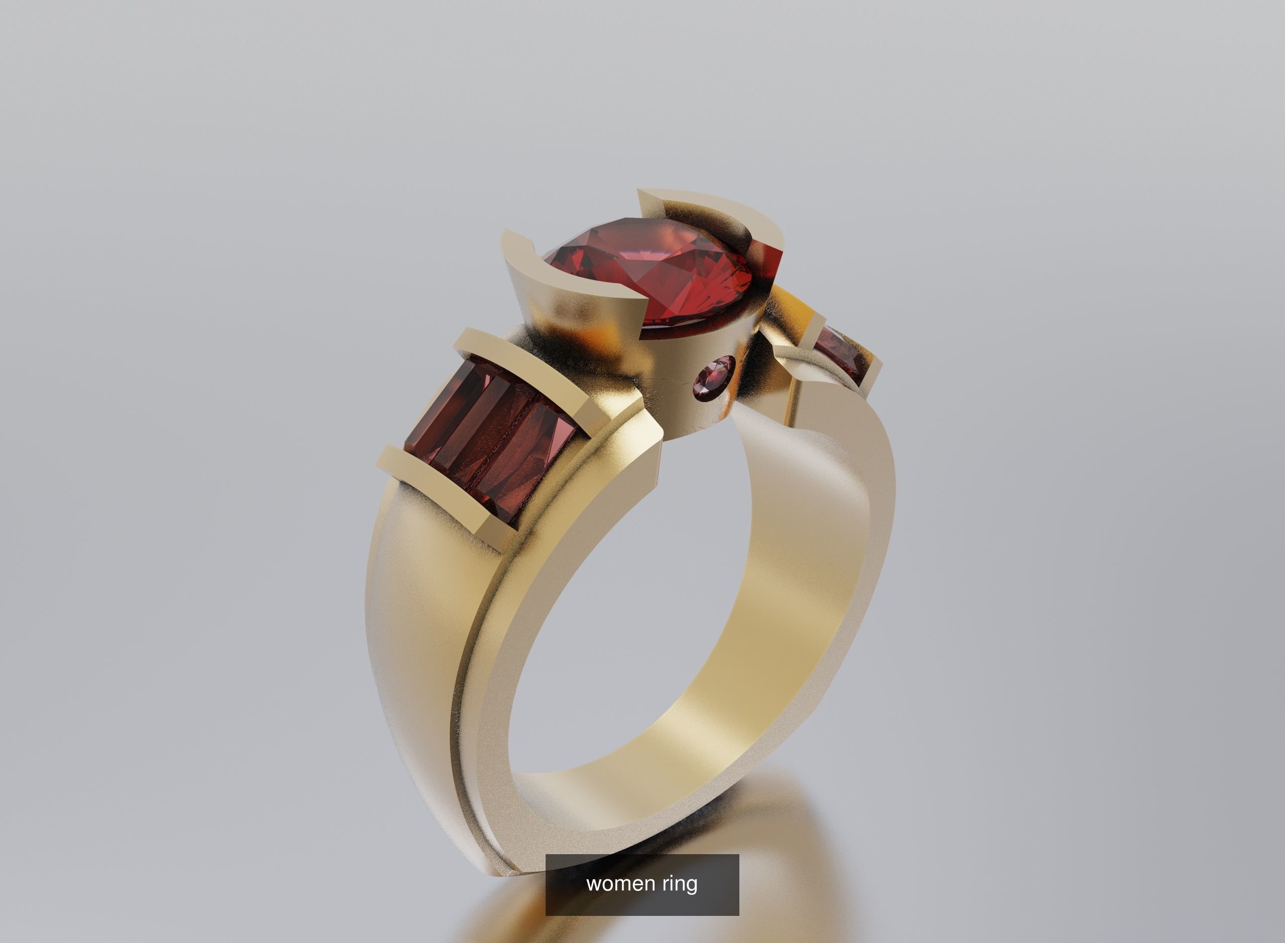 rings and pendants 3D Model Collection_111