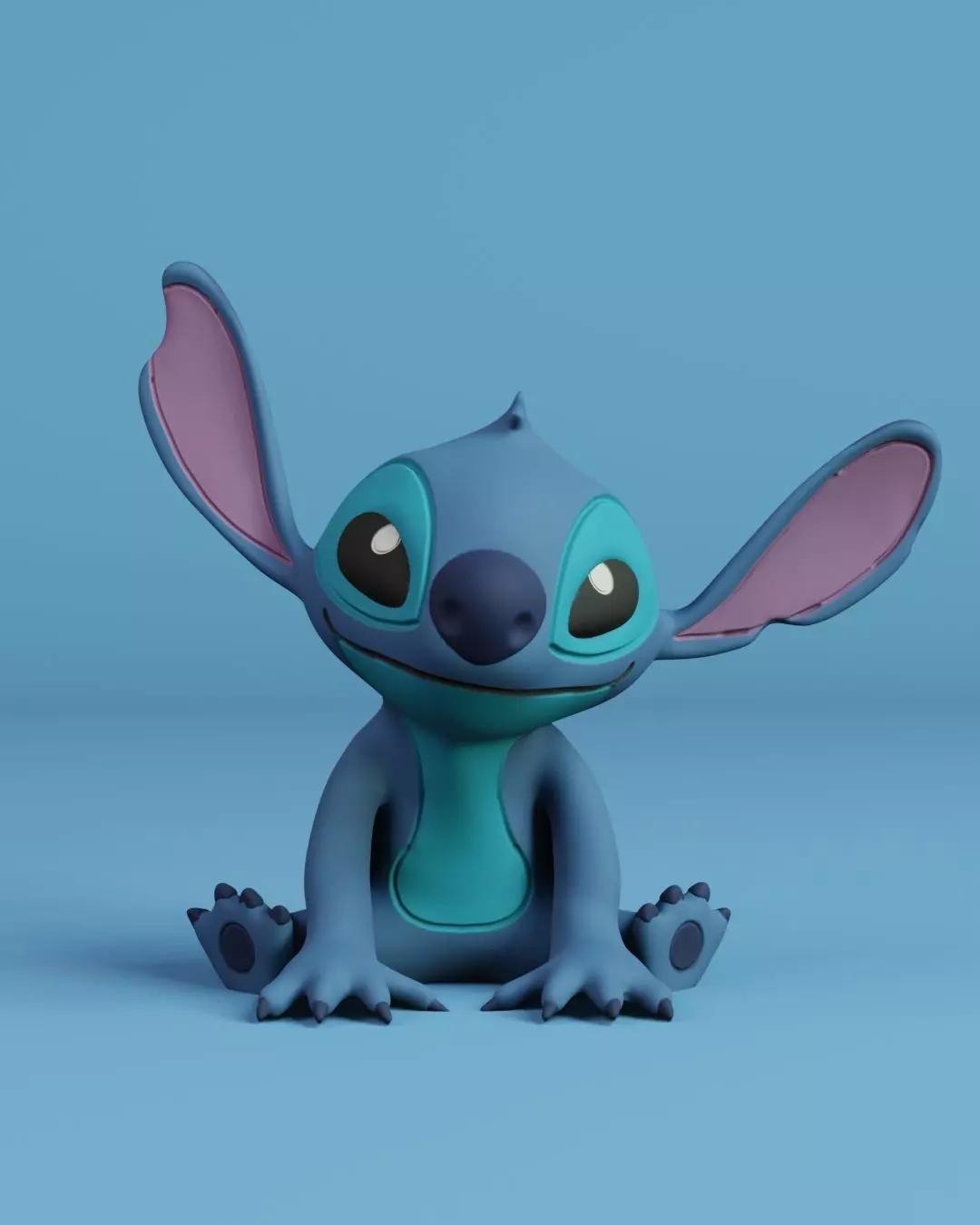 Stitch Sit 3D print model_0