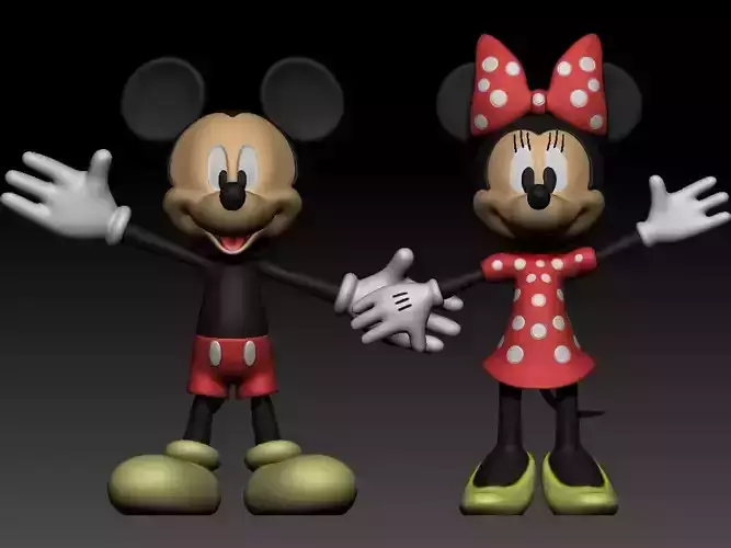Mickey and Minnie