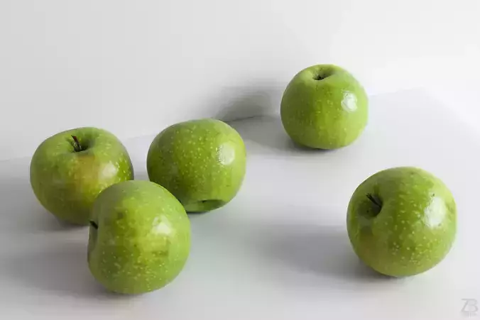 Apple 3D model