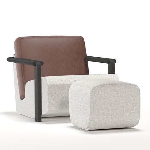 haymann frank armchair 3D model