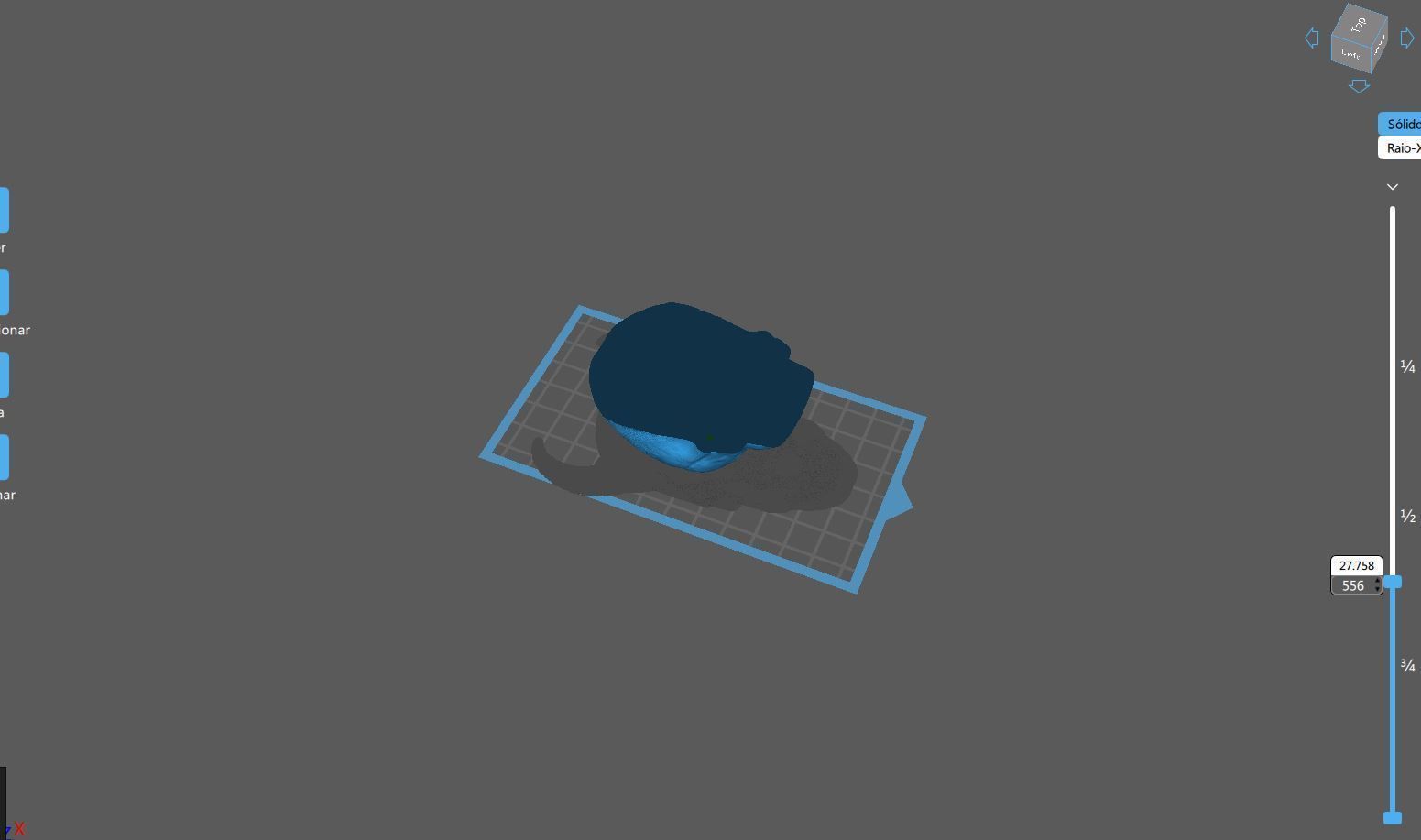 DEMON SKULL TONGUE 3D print model_8