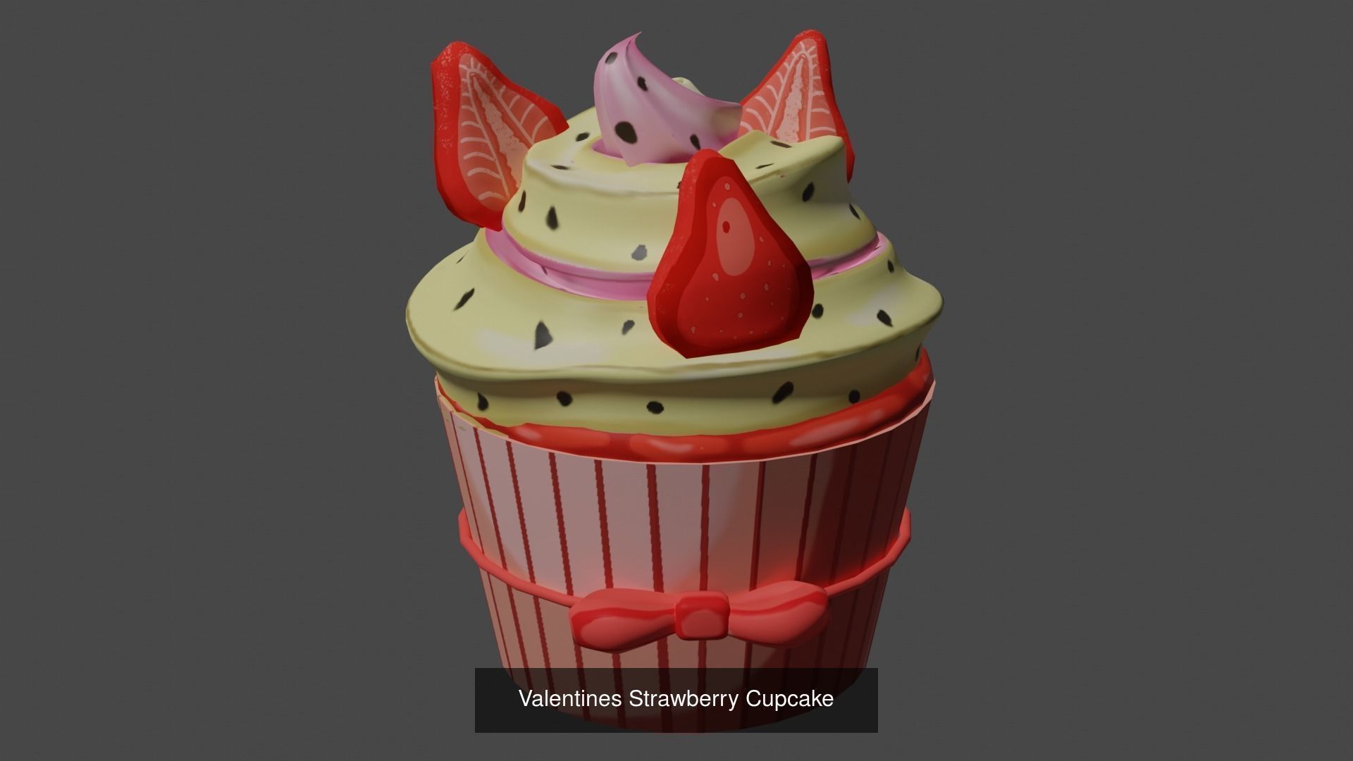 All Stylized Food Items - that we sell - Pack 3D Model Collection_10
