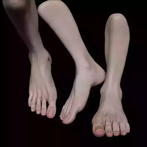 Female Pro Foot Sculpt Project