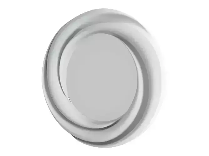 LUSTRO w biatej ramie 3D model