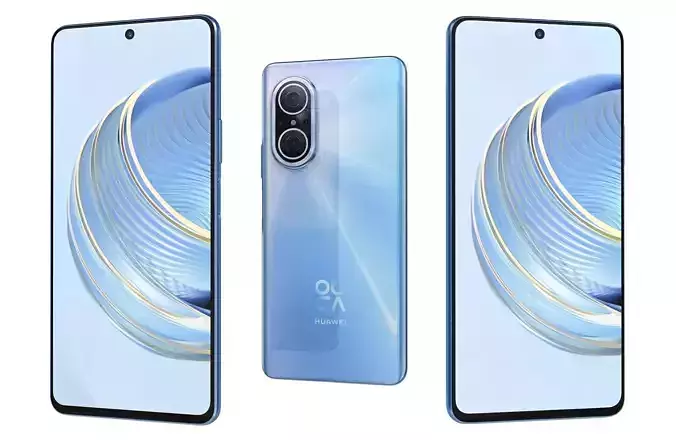 Huawei Nova 10 Youth Blue 3D model