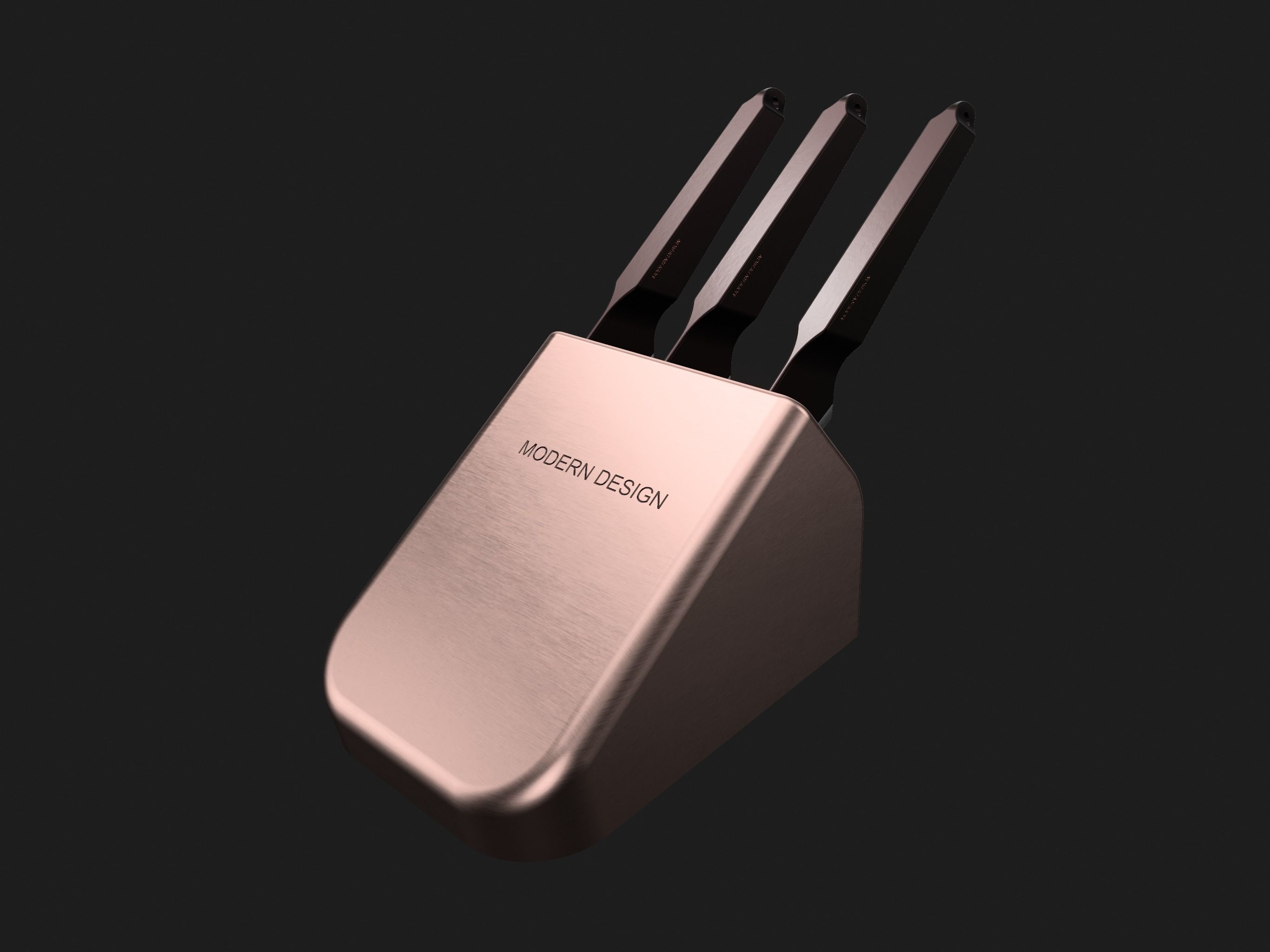Kitchen Knife 3D model_8