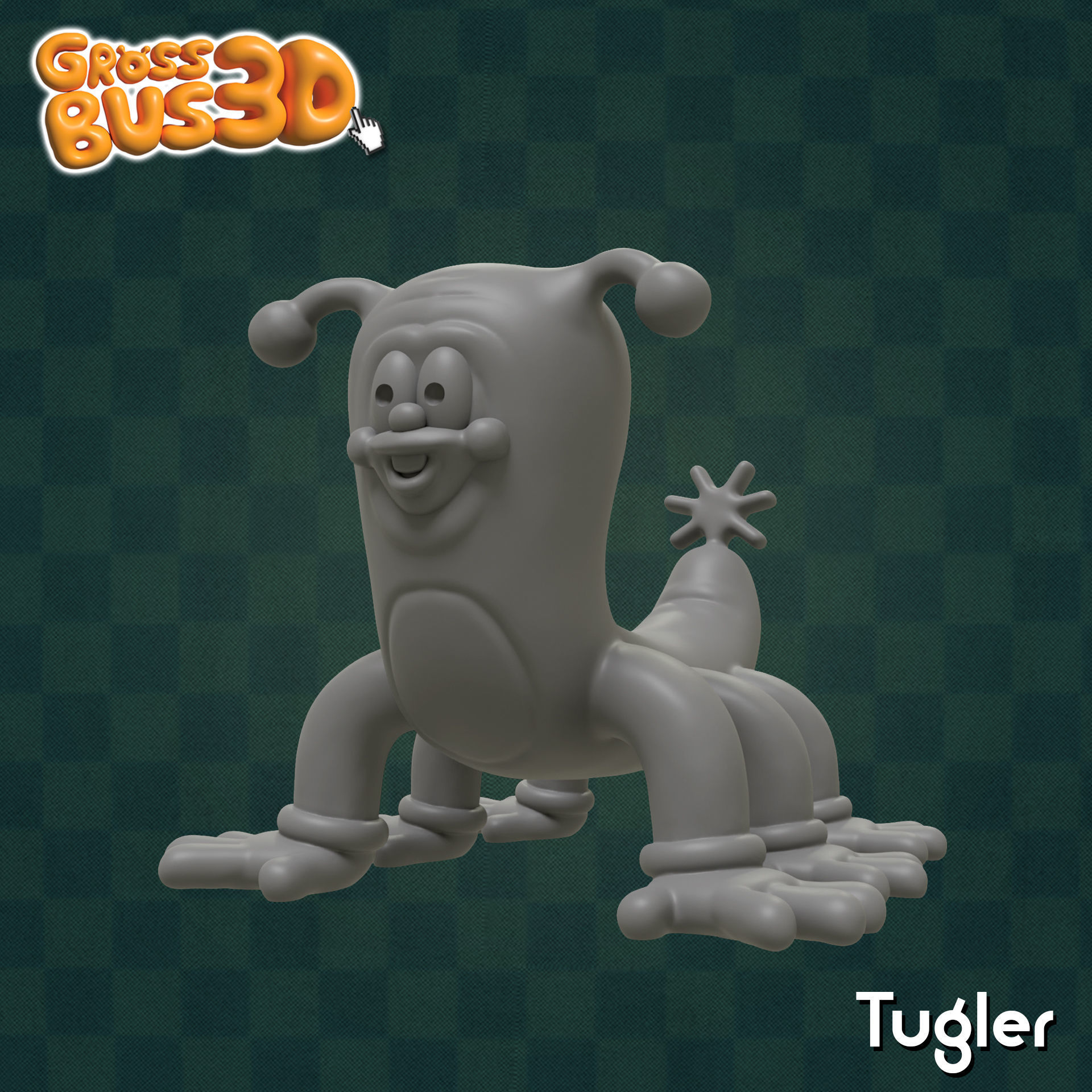 Tugler 3D print model_2