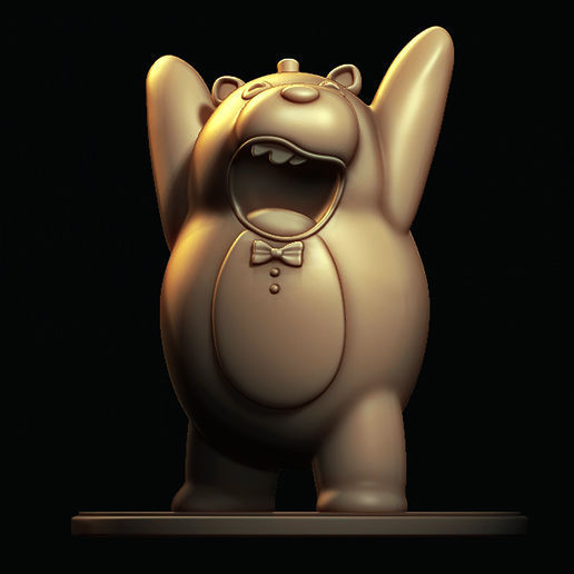 Freddy Fazbear  Five Nights at Freddy s  FNAF  3D print model_1