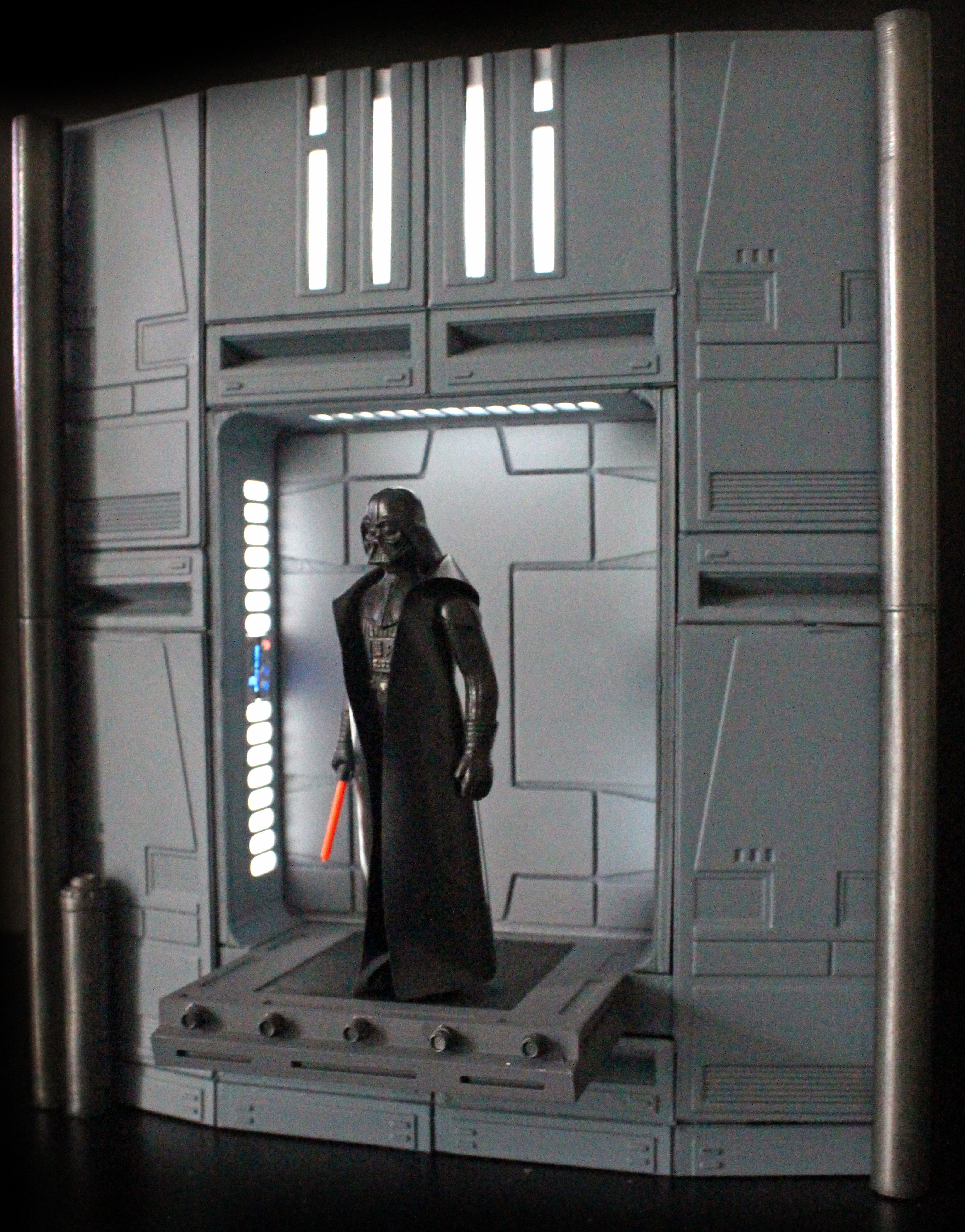 Set 2a - Death Star Extention Bridge 1-6 scale Hottoys 3D print model_43