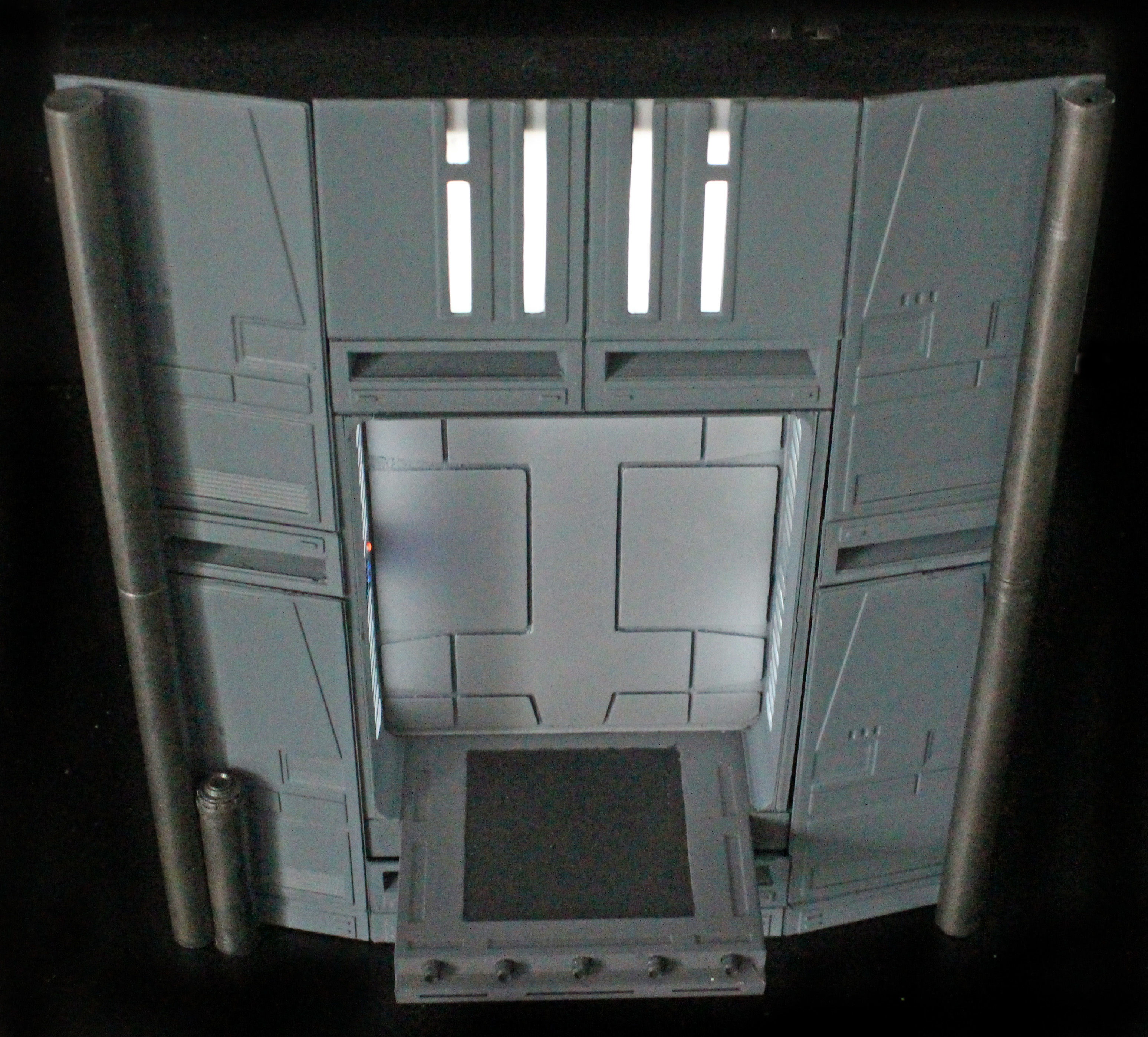 Set 2a - Death Star Extention Bridge 1-6 scale Hottoys 3D print model_32