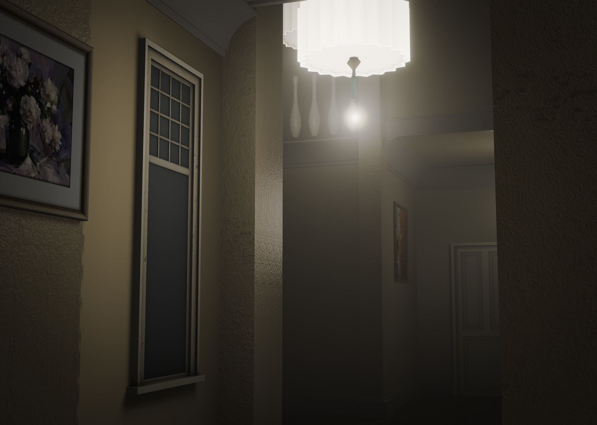 Modular Interior House  3D model_4