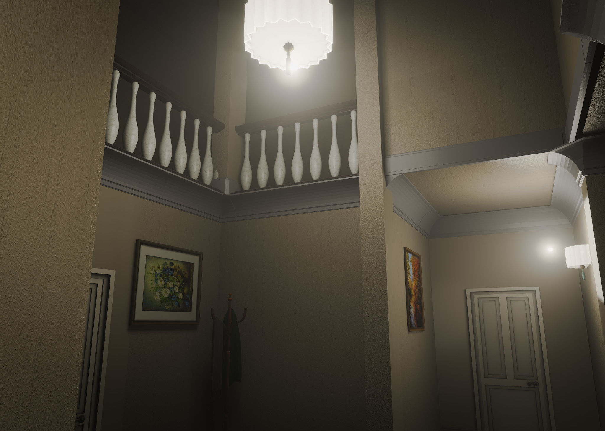 Modular Interior House  3D model_3