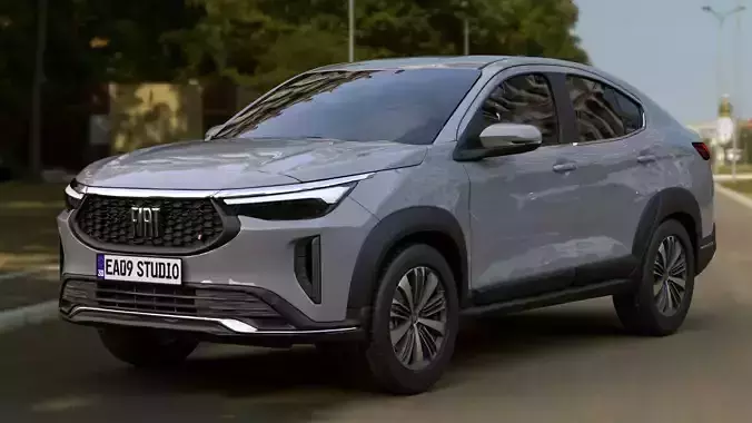Fiat Fastback Audace 2023 3D model