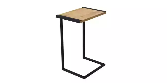 C Shape End Table