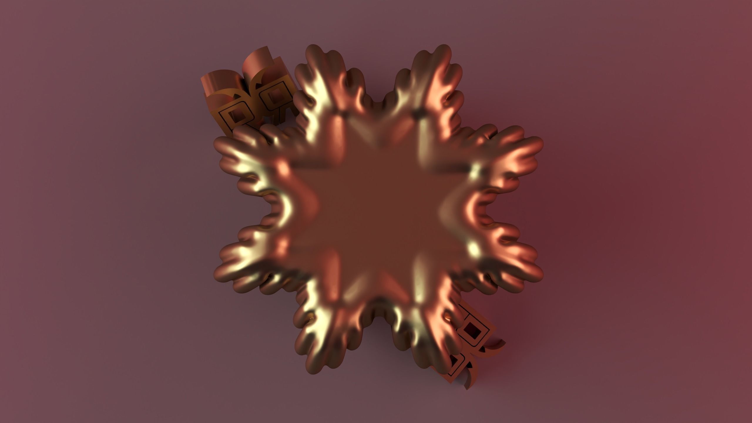 Wooj Wavy Candle 3D print model_5