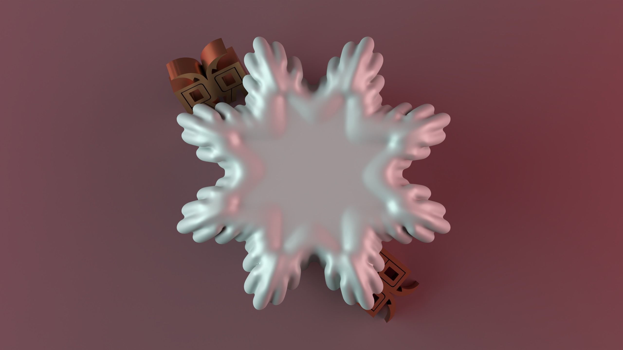 Wooj Wavy Candle 3D print model_3