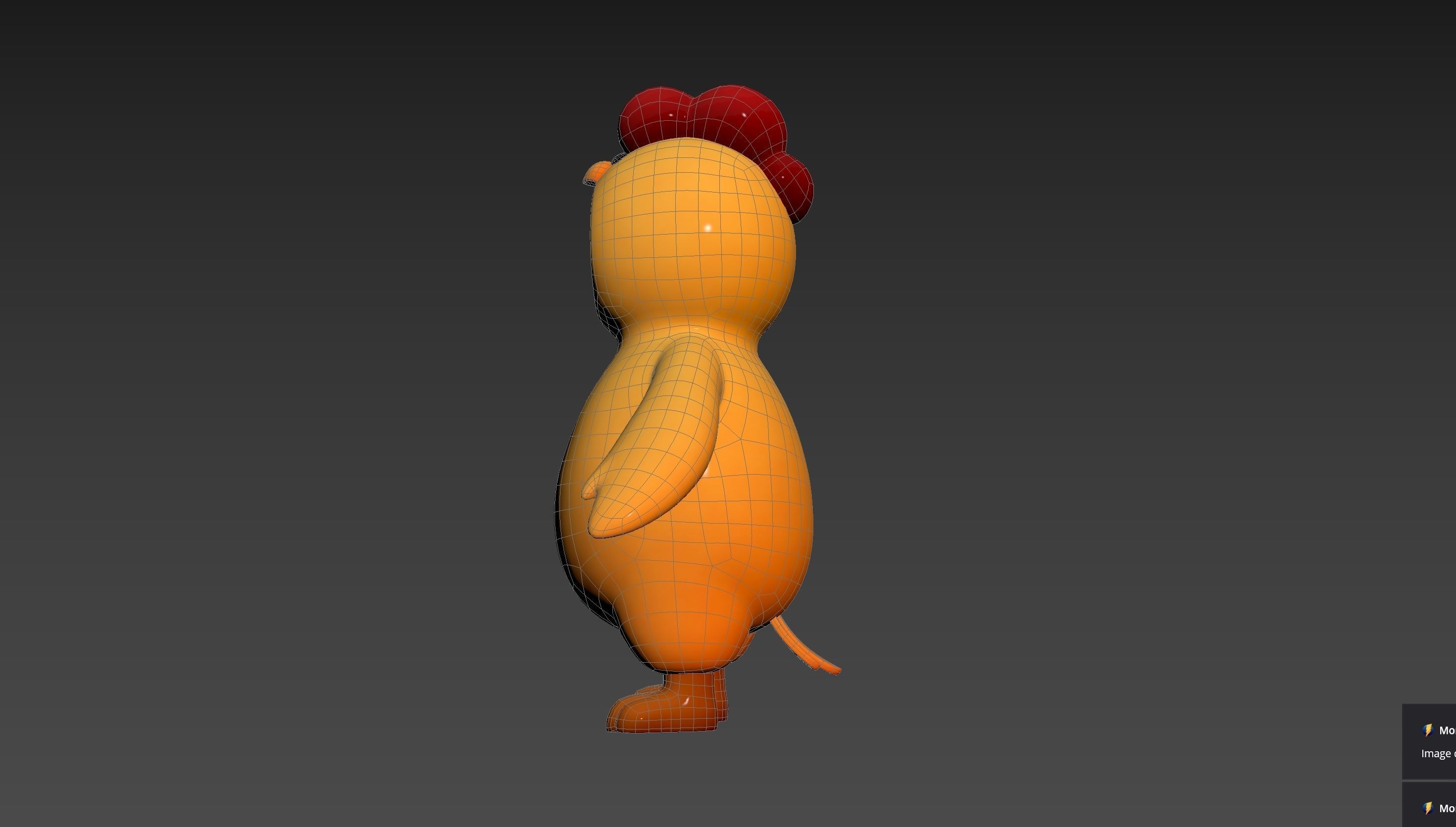 Prop234 Chicken Suit 3D model_26