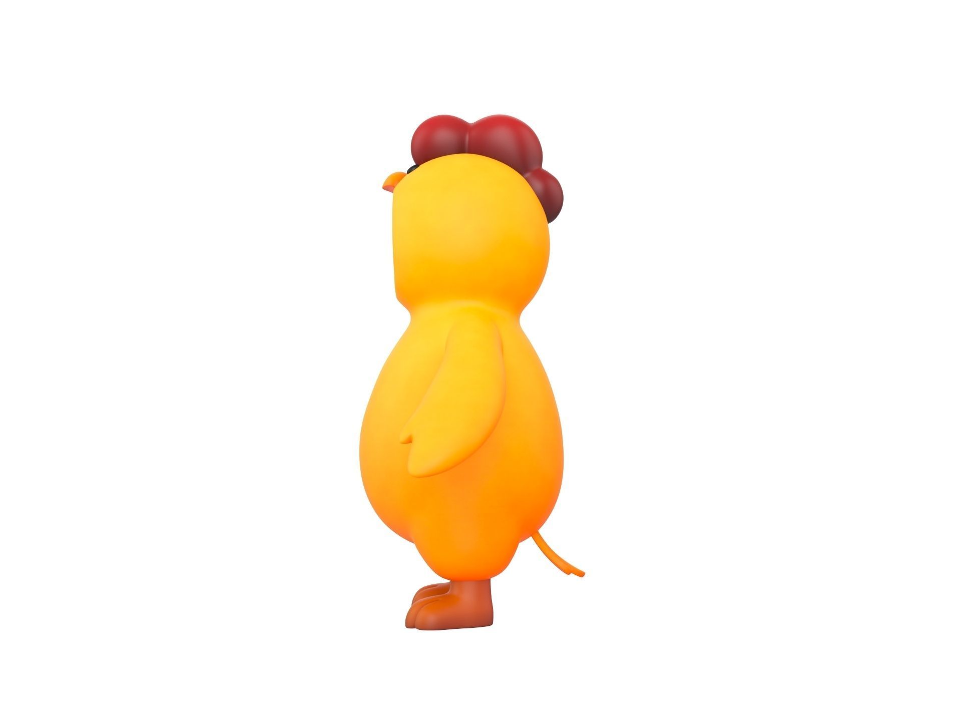 Prop234 Chicken Suit 3D model_7