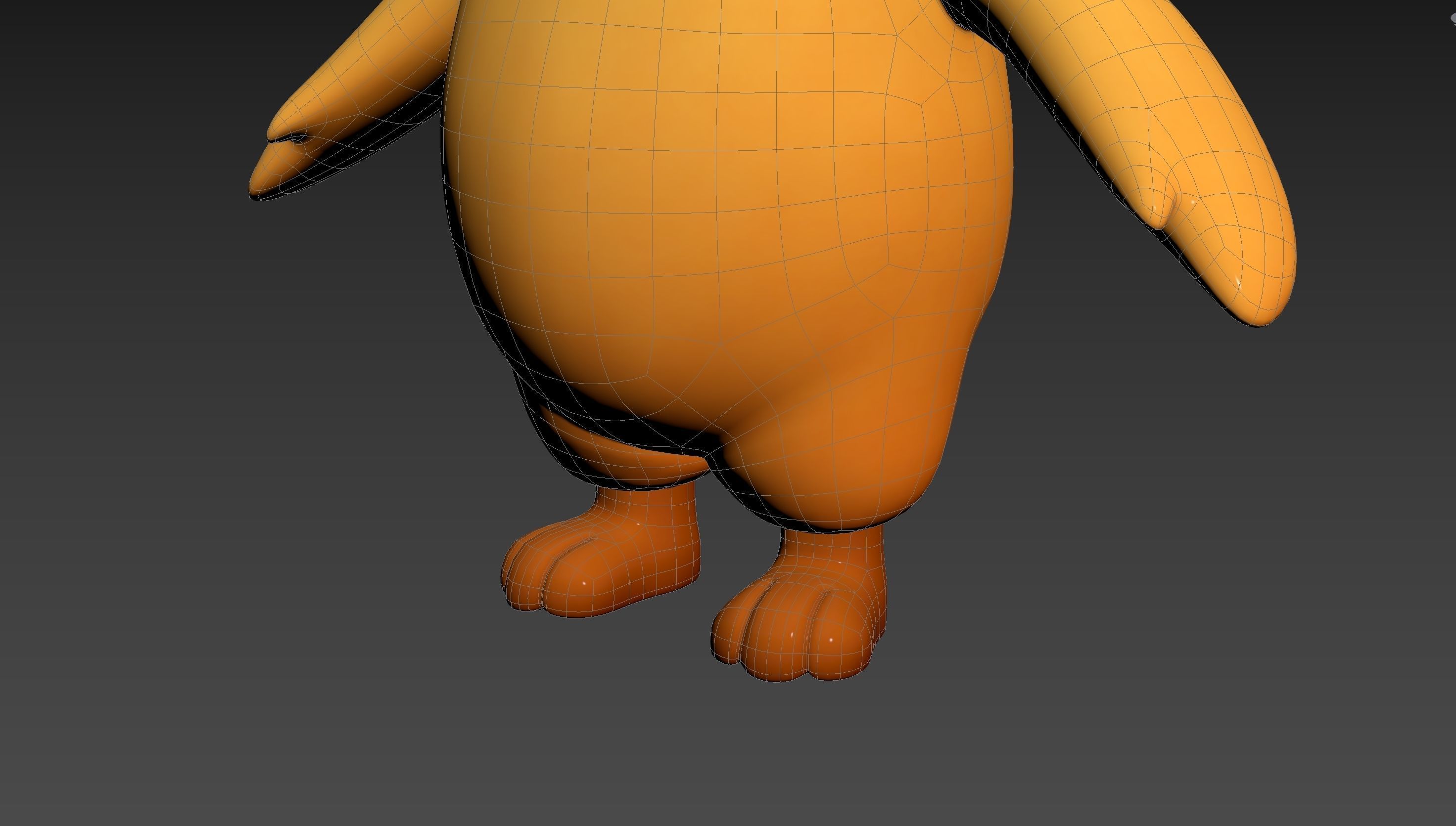 Prop234 Chicken Suit 3D model_30