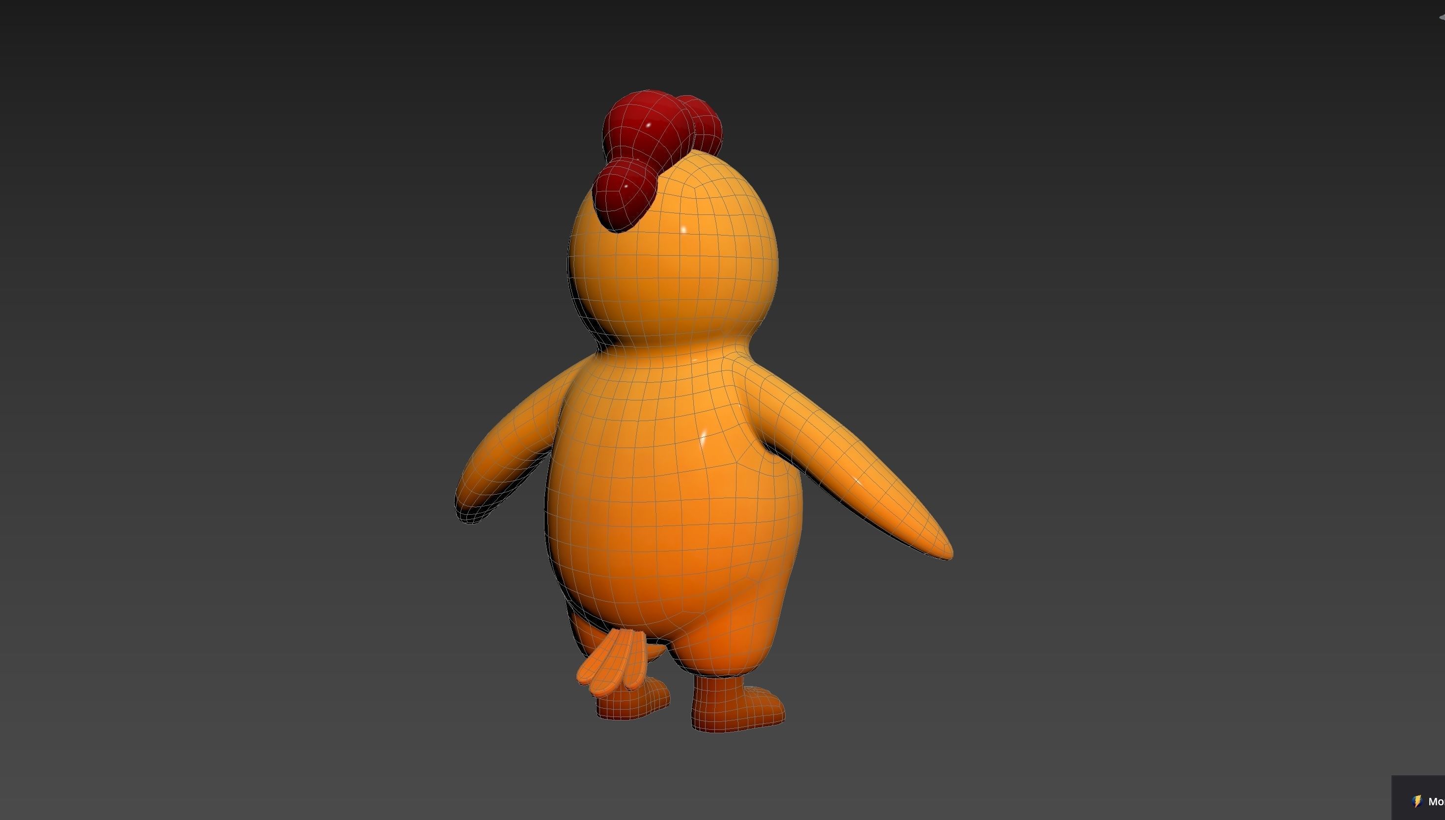 Prop234 Chicken Suit 3D model_20
