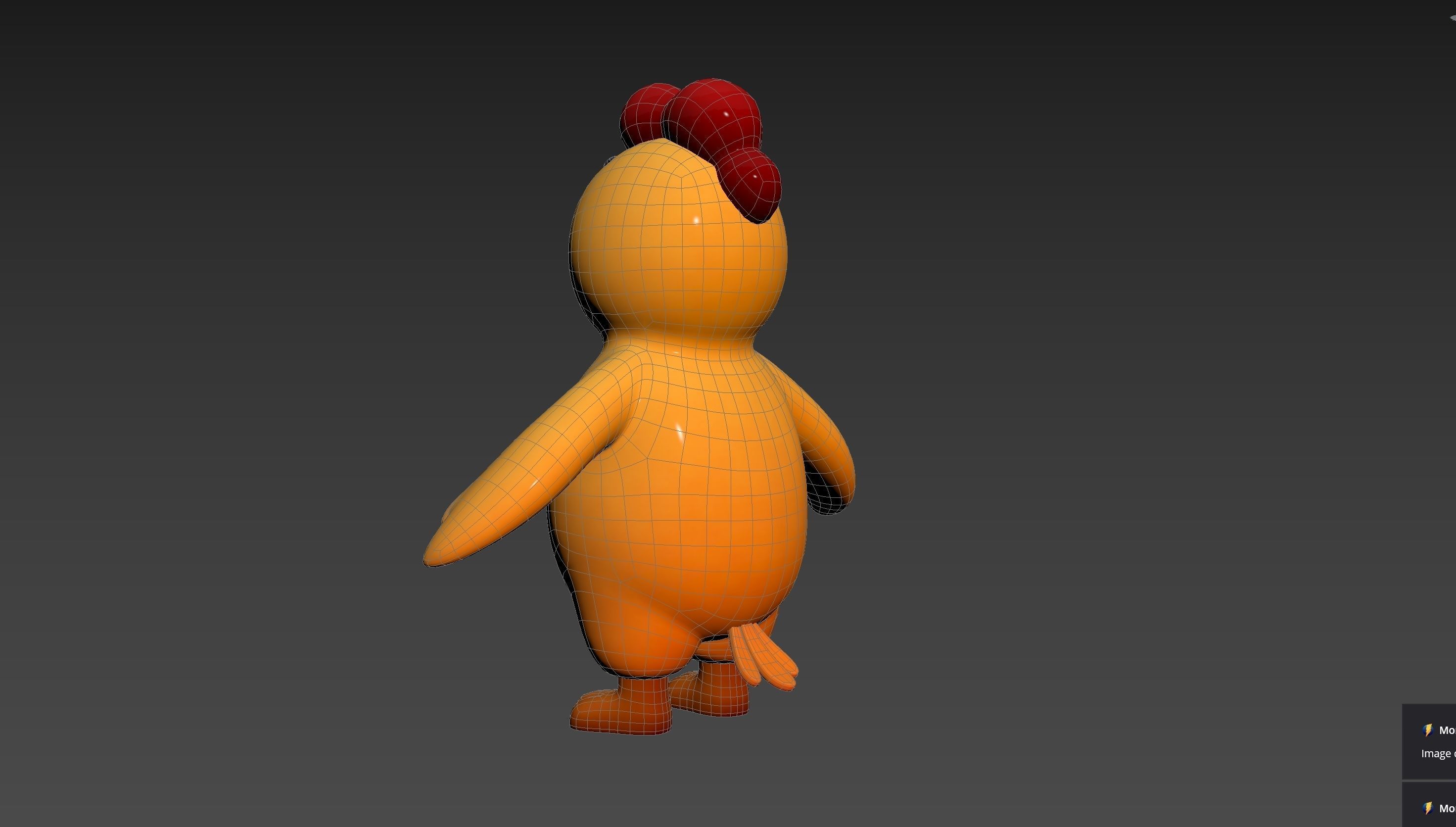 Prop234 Chicken Suit 3D model_24