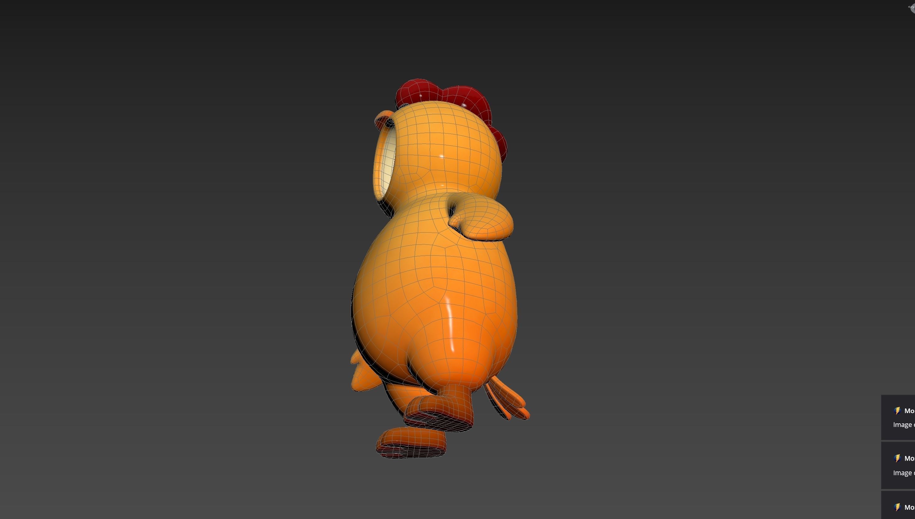 Prop234 Chicken Suit 3D model_28