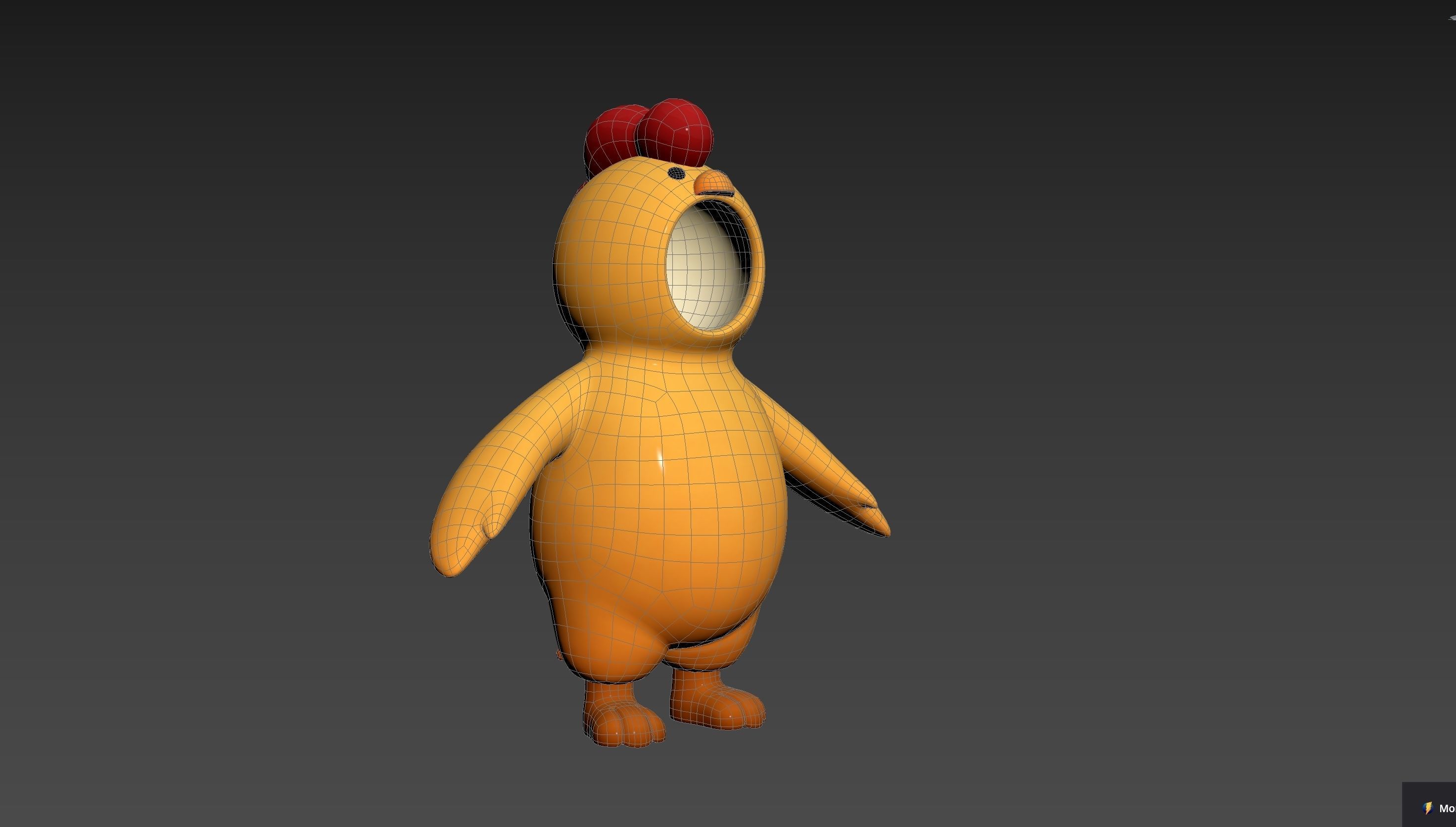 Prop234 Chicken Suit 3D model_15