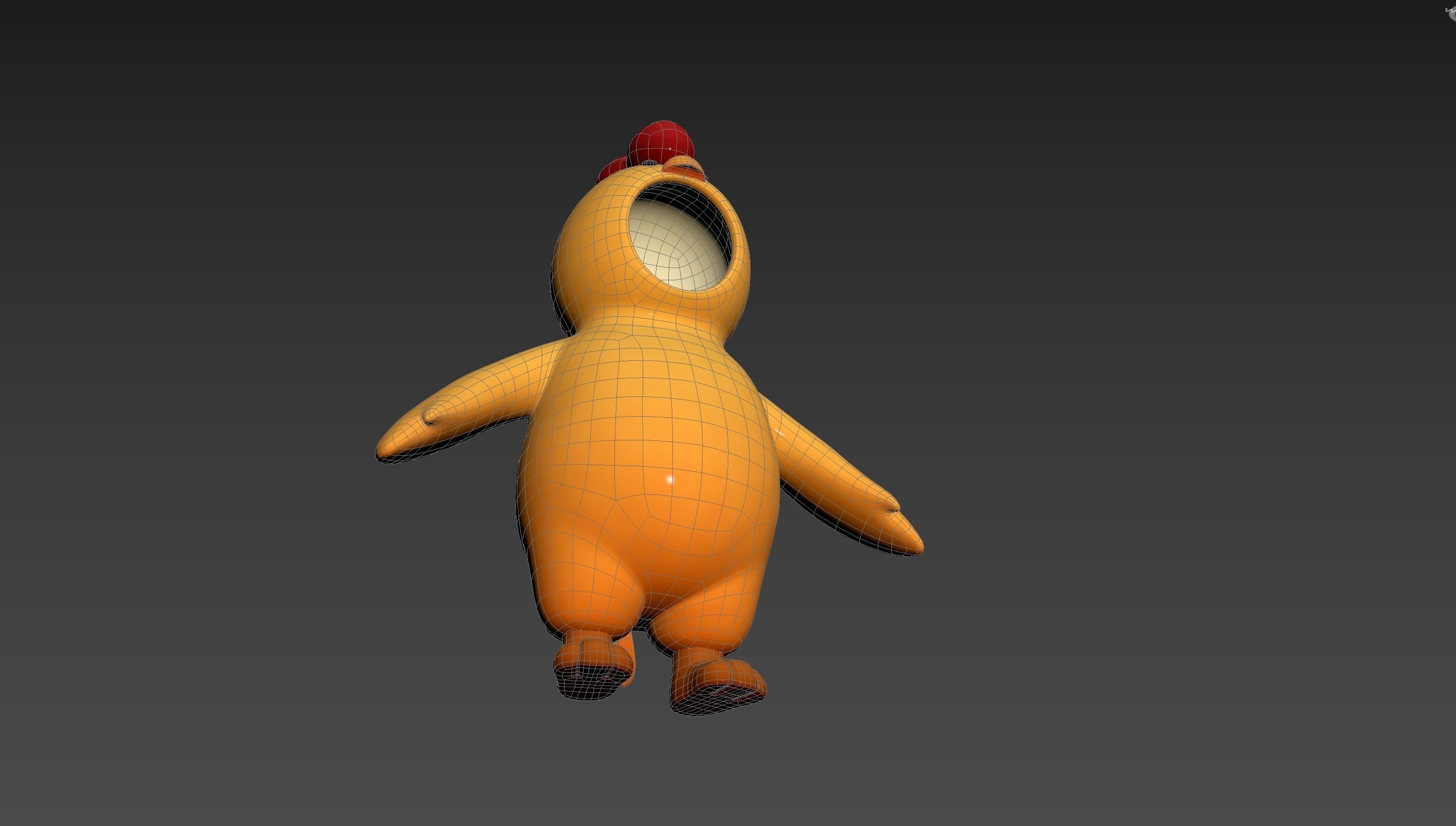 Prop234 Chicken Suit 3D model_14