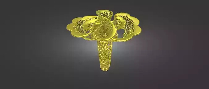 3D CAD Ring file for Sale  3D print model