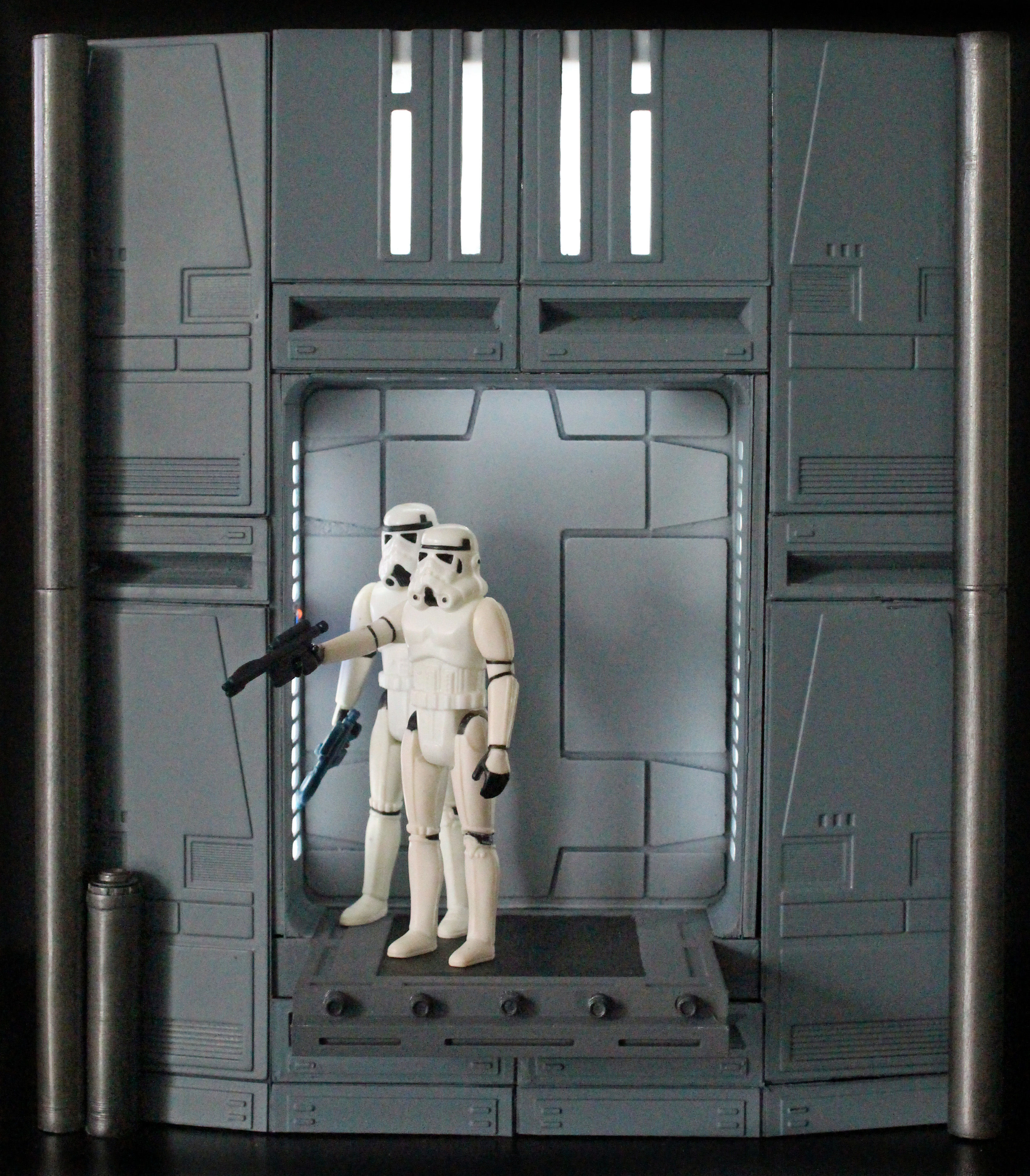 Set 2a - Death Star Extention Bridge  1-12 scale Blackseries  3D print model_41