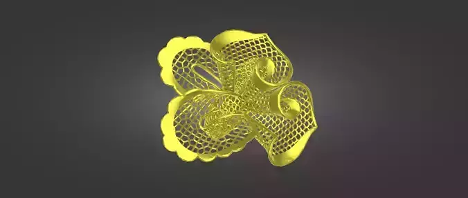 Printable Gold Design Ring