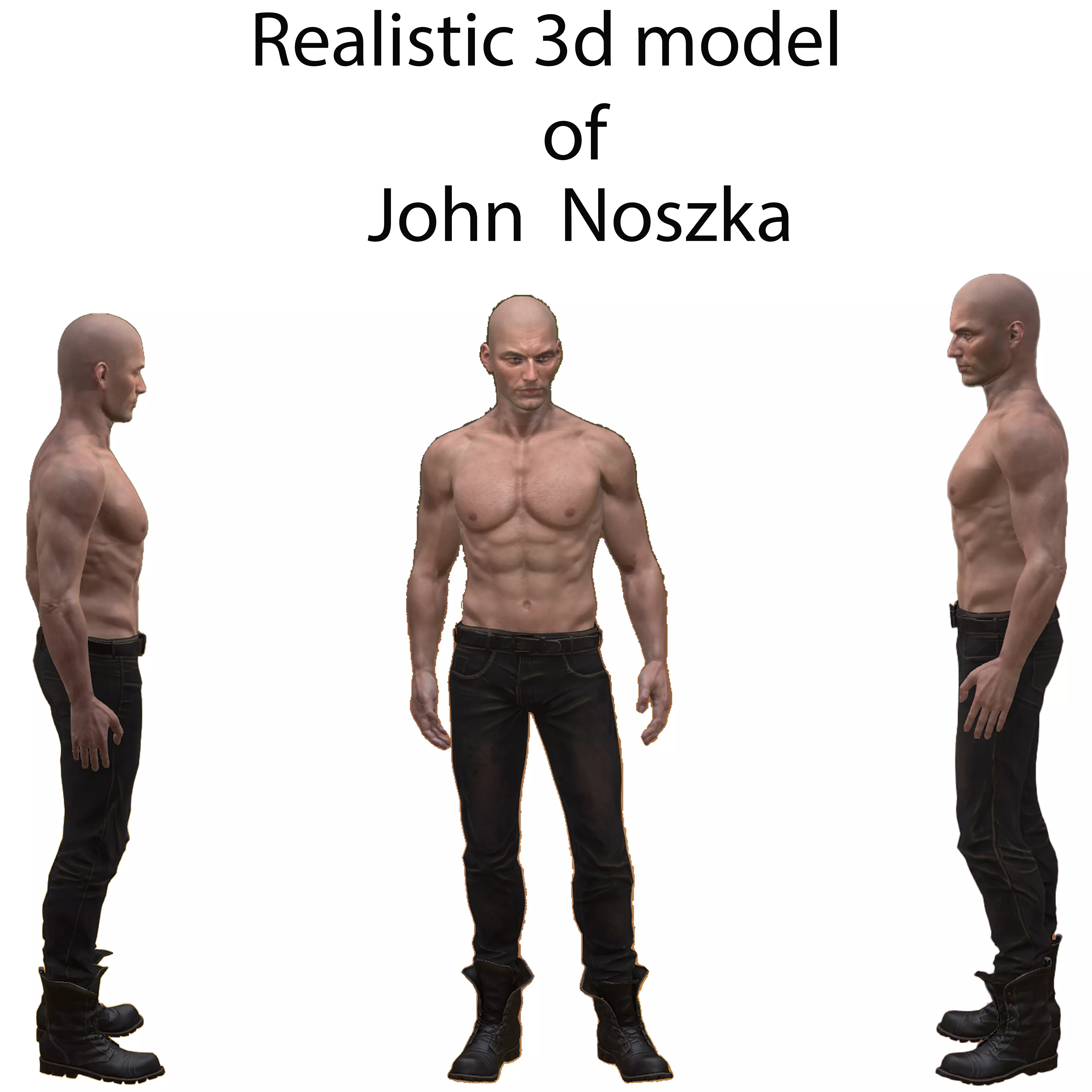 John Noszka  Low-poly 3D model_0
