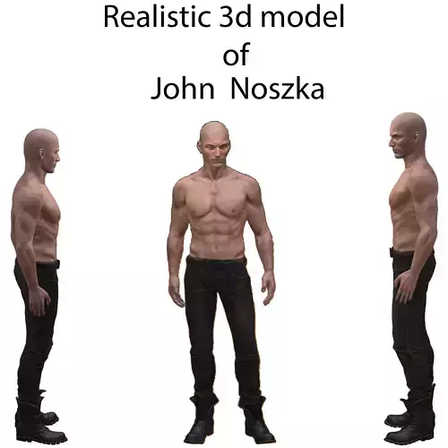 John Noszka  Low-poly 3D model