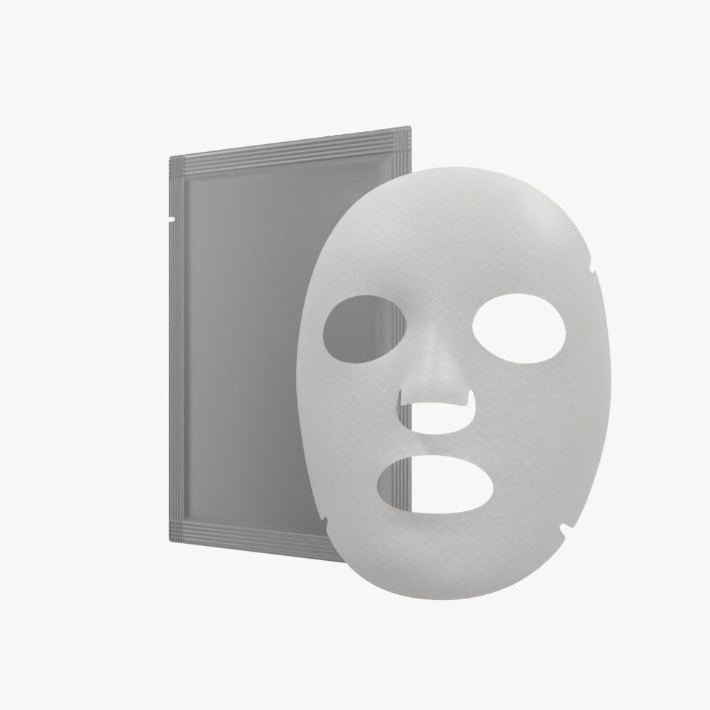 Sheet Mask 3D model_2