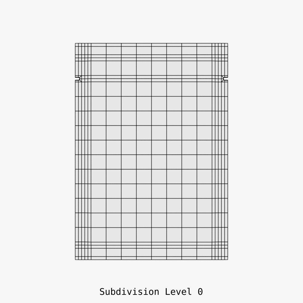 Sheet Mask 3D model_7