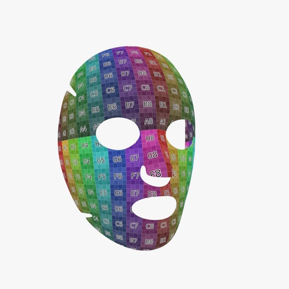 Sheet Mask 3D model_9