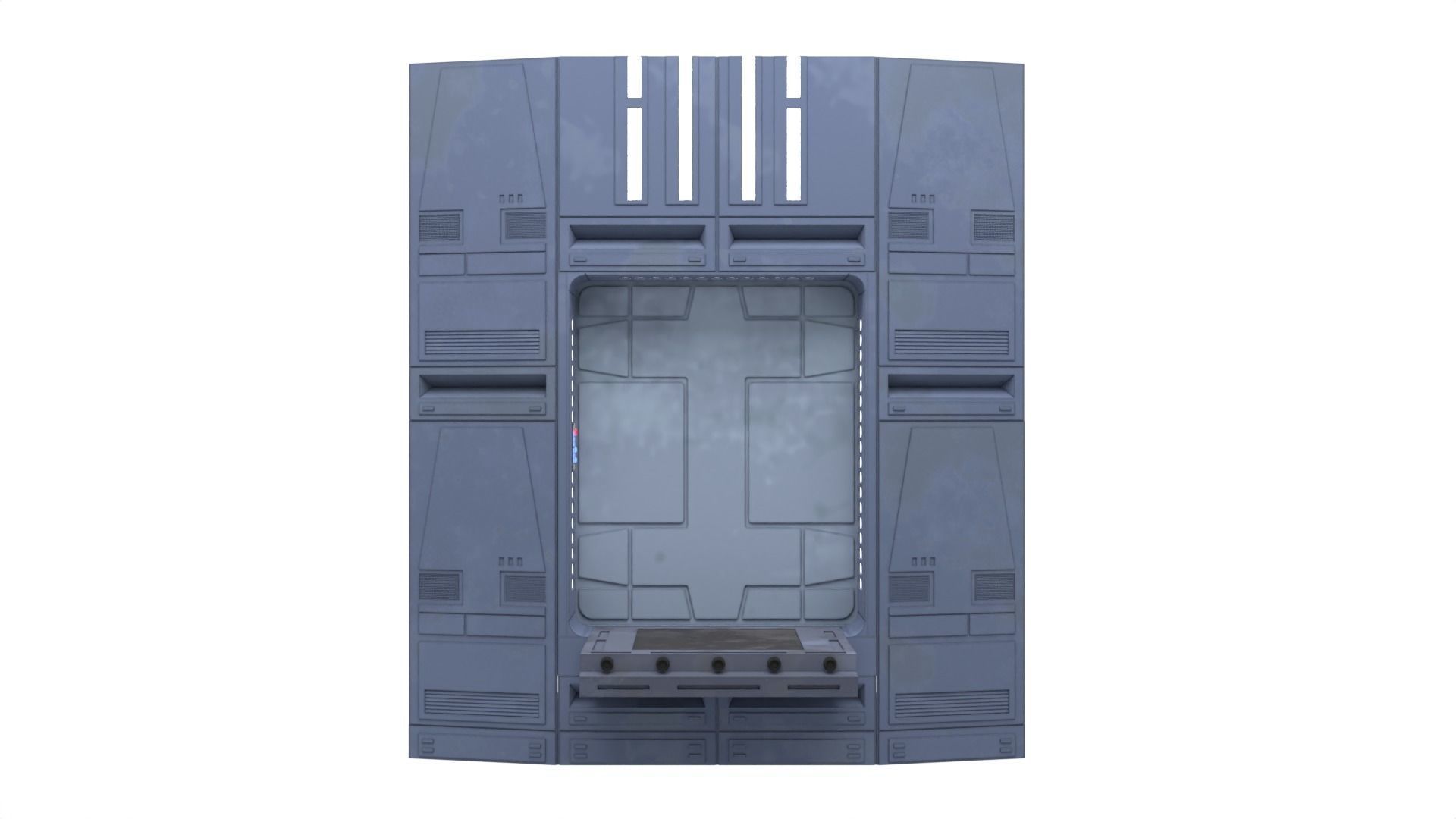 Set 2a - Death Star Extention Bridge  1-18 scale Kenner-Hasbro 3D print model_18