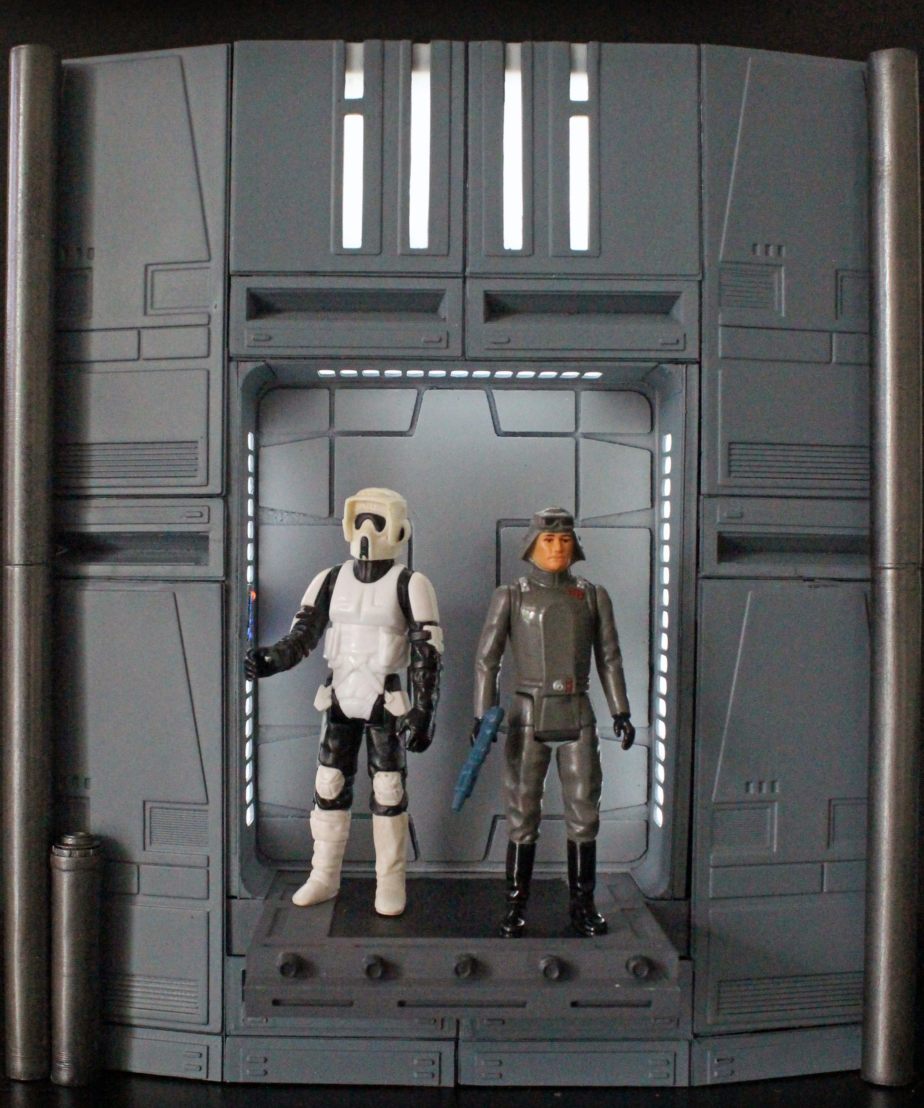 Set 2a - Death Star Extention Bridge  1-18 scale Kenner-Hasbro 3D print model_41