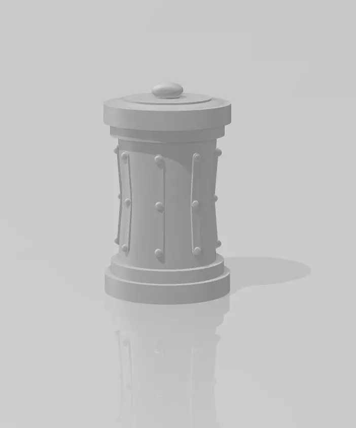 Capstain for Anteo tugboat 3D print model_0