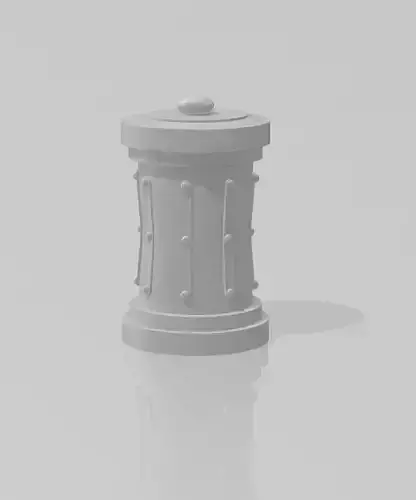 Capstain for Anteo tugboat 3D print model