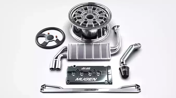 Mugen Civic Aftermarket parts Bundle set